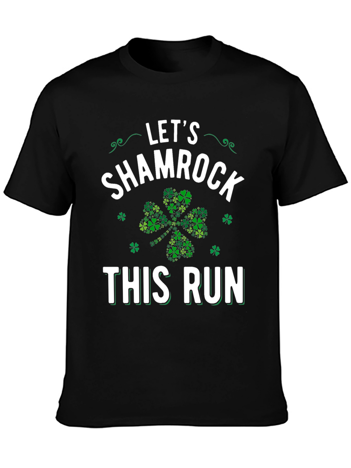 Lets Shamrock This Run St. Patricks Day T-Shirt