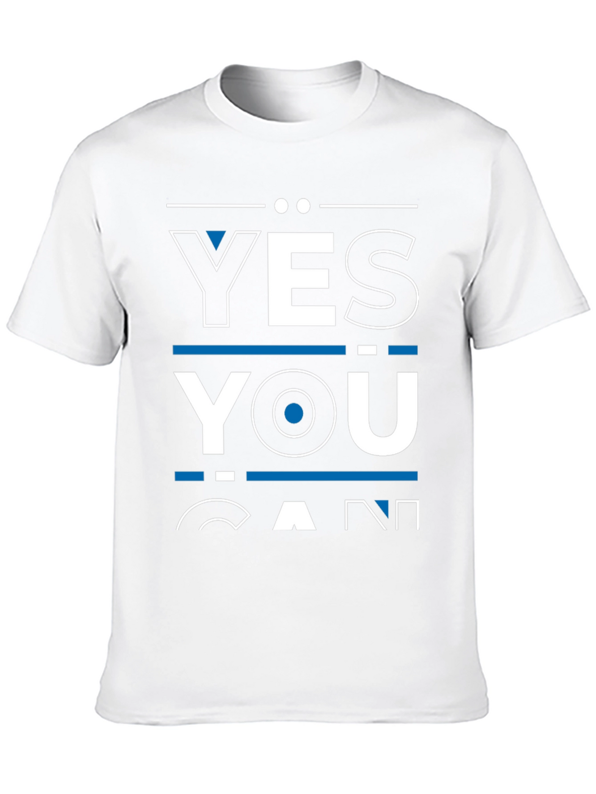 Yes You Can Graphic Tee - Motivational Shirt