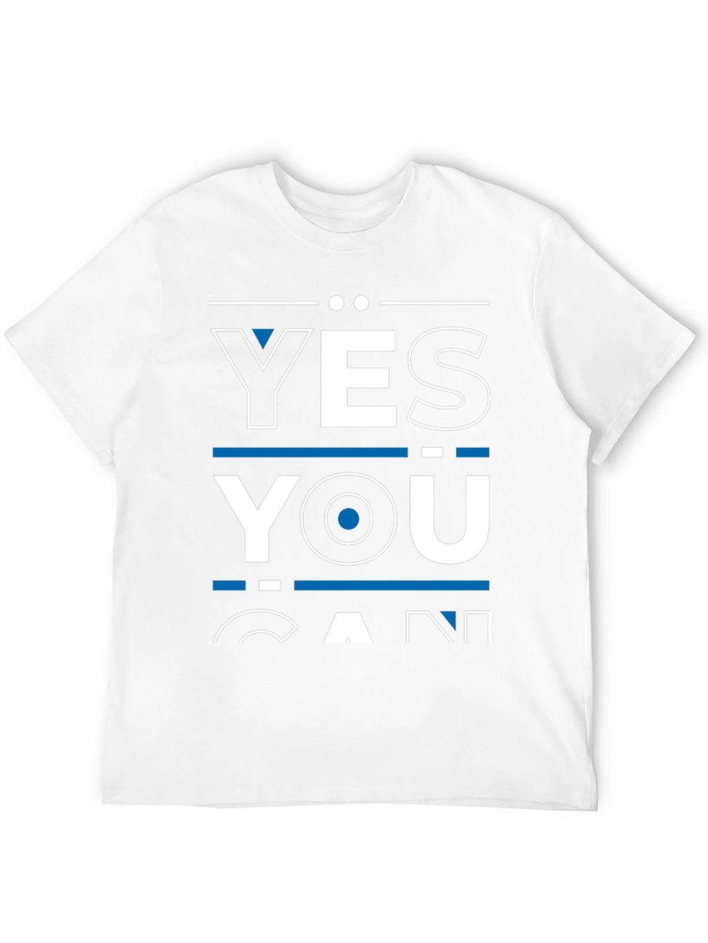 Yes You Can Graphic Tee - Motivational Shirt
