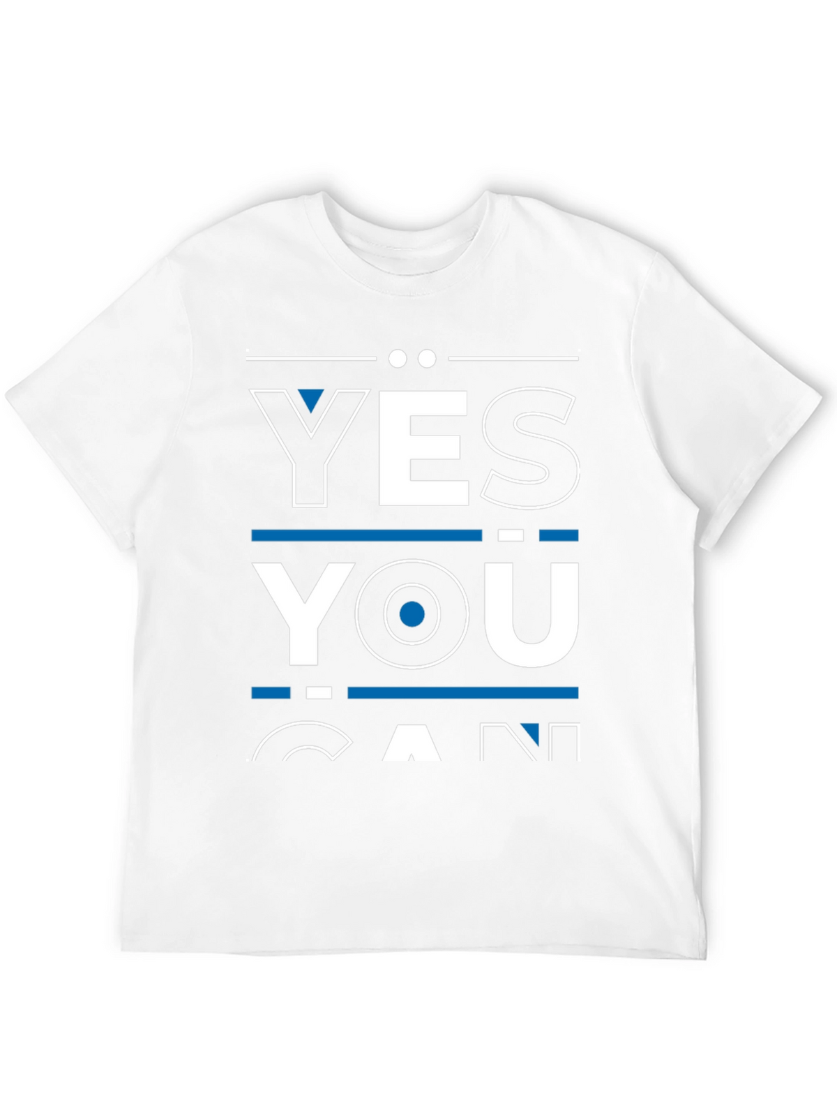 Yes You Can Graphic Tee - Motivational Shirt