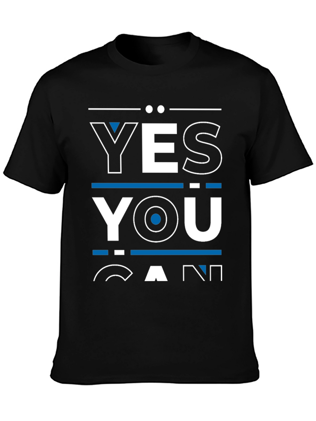 Yes You Can Graphic Tee - Motivational Shirt