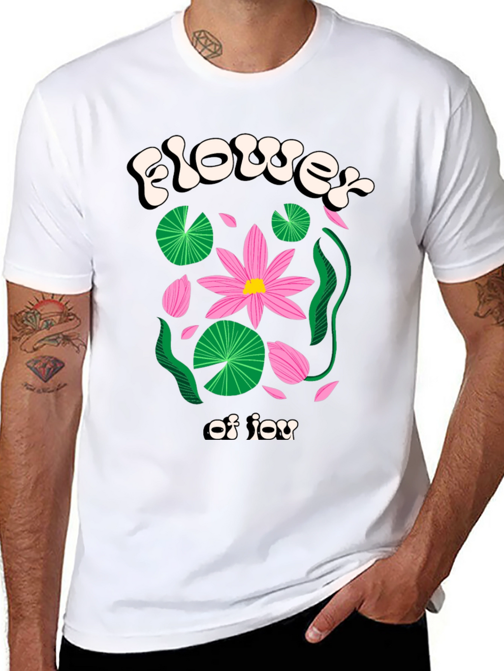 Flower of Joy Graphic Tee