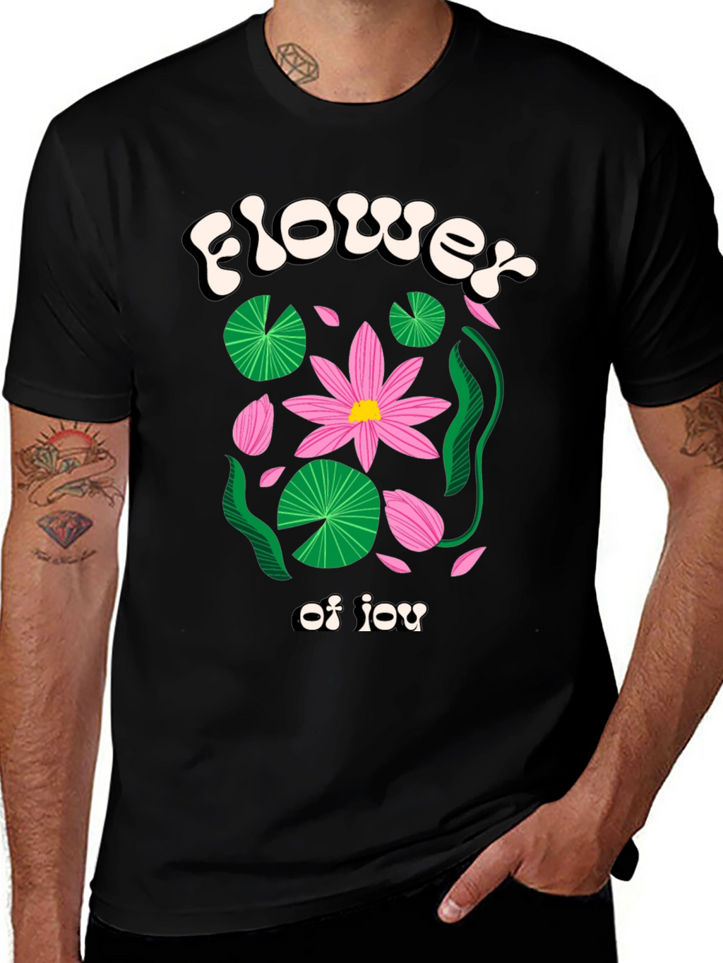 Flower of Joy Graphic Tee