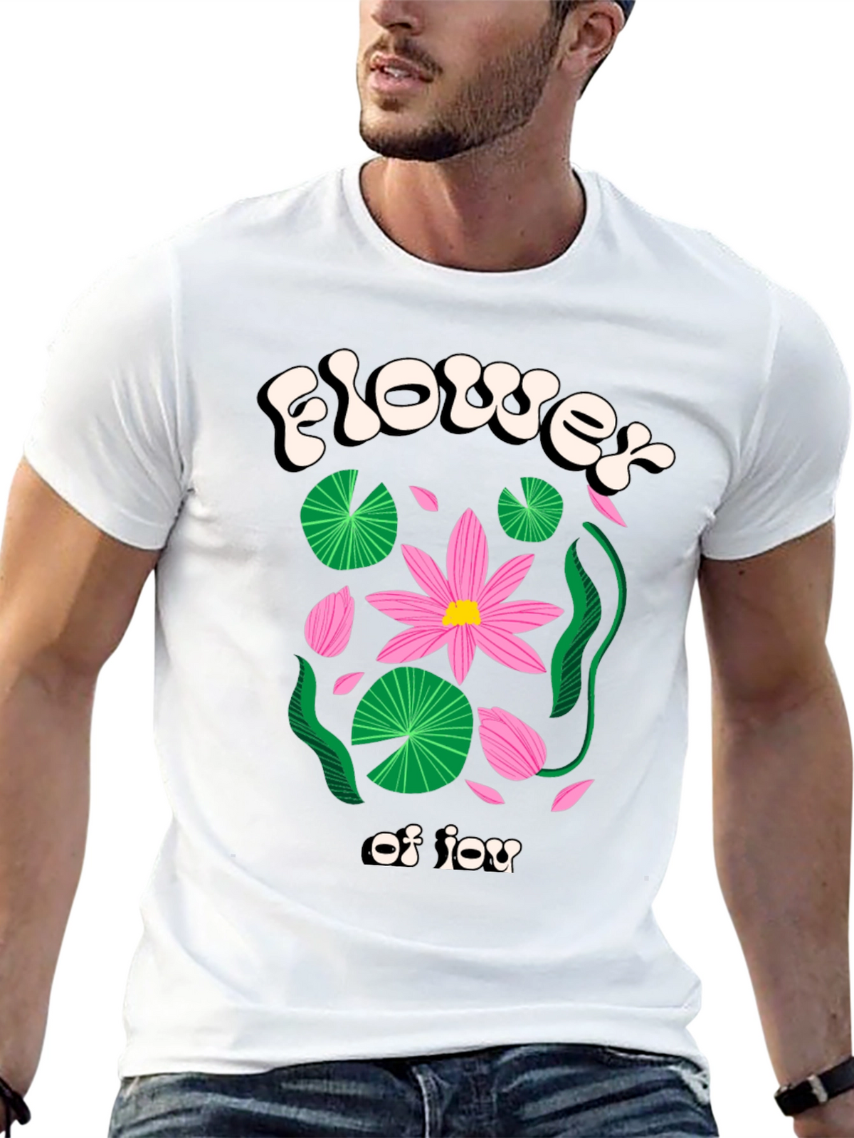 Flower of Joy Graphic Tee