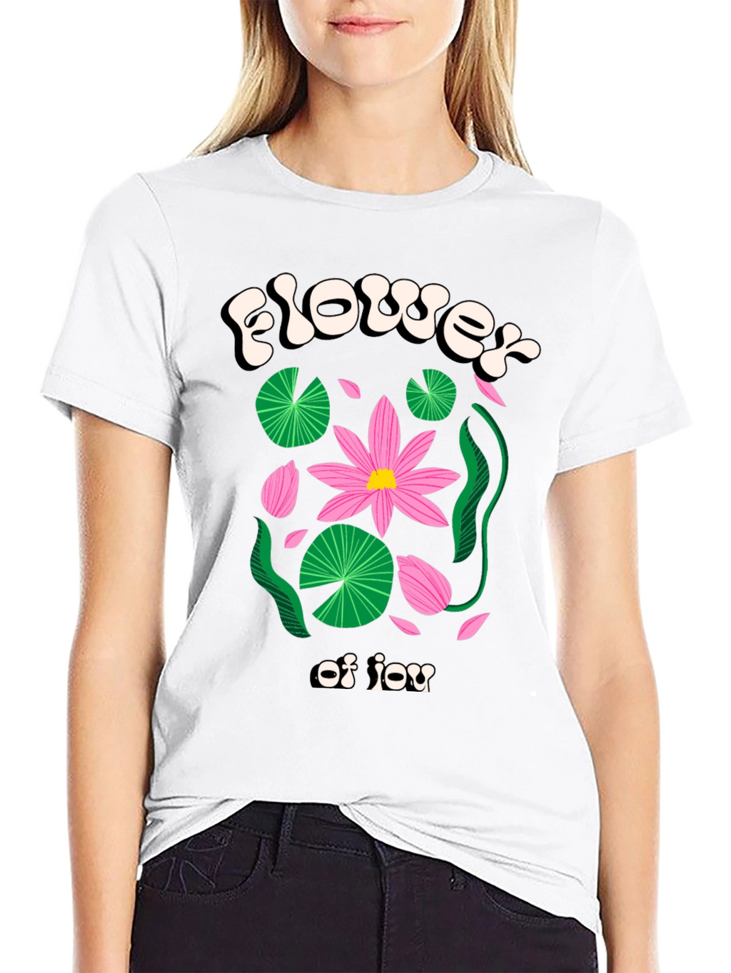 Flower of Joy Graphic Tee
