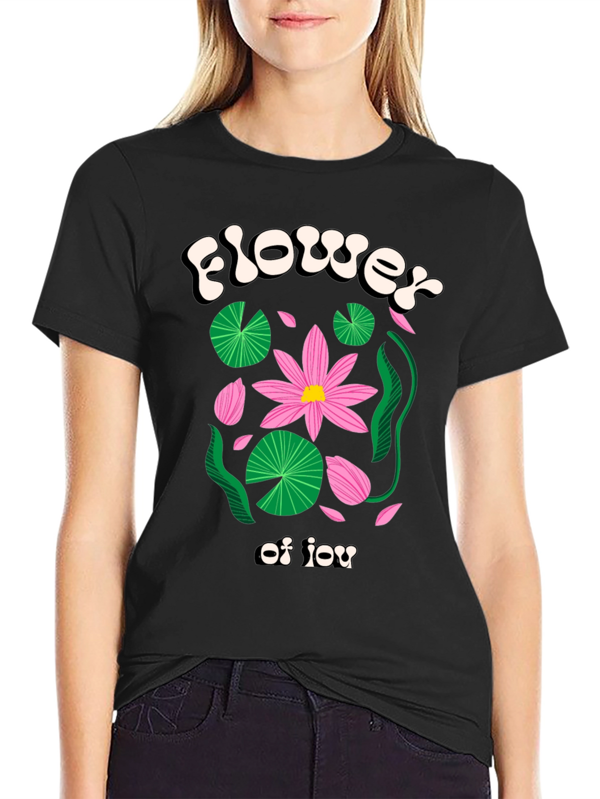 Flower of Joy Graphic Tee