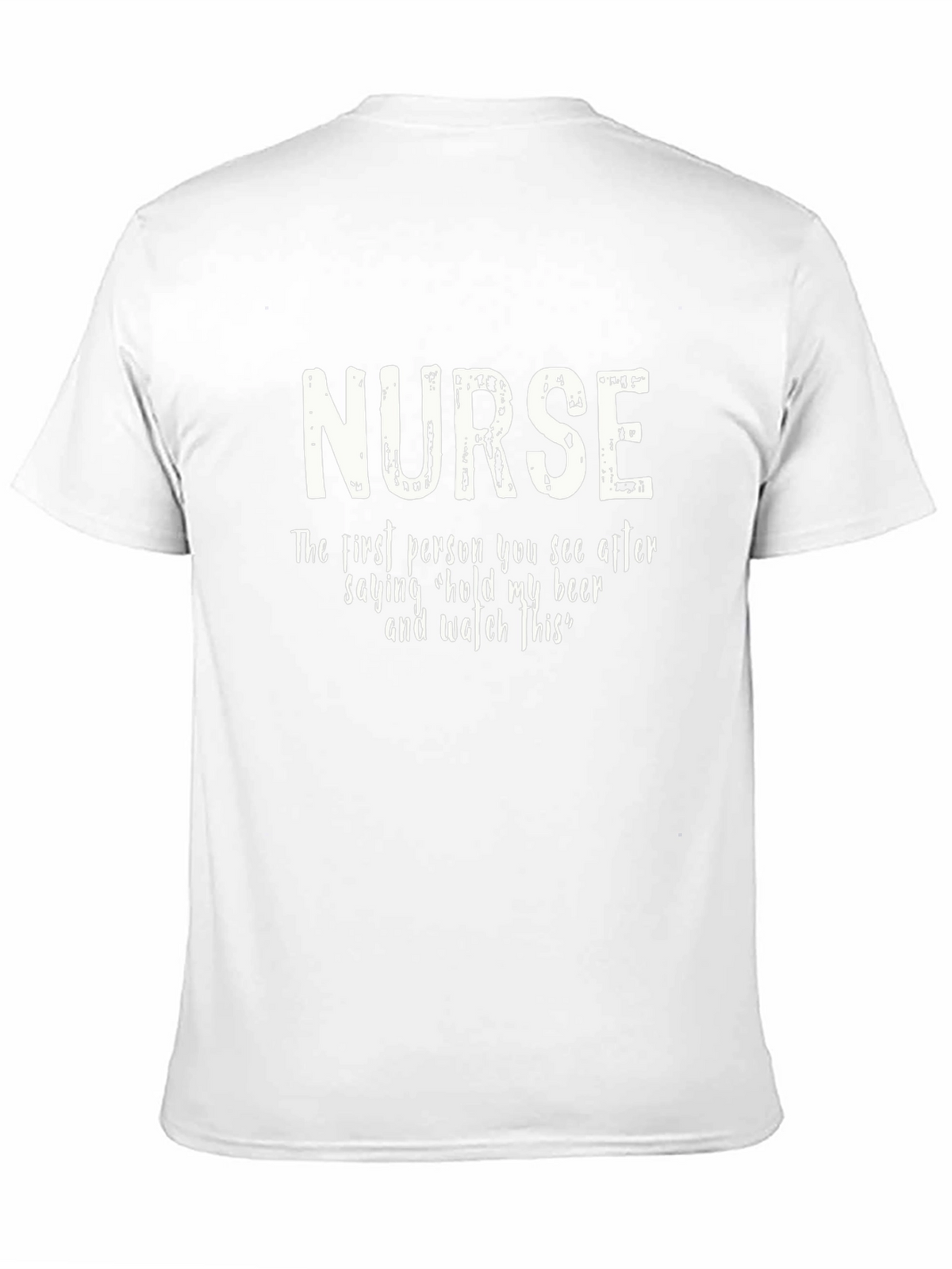 Nurse T-Shirt - Hold My Beer Funny Tee
