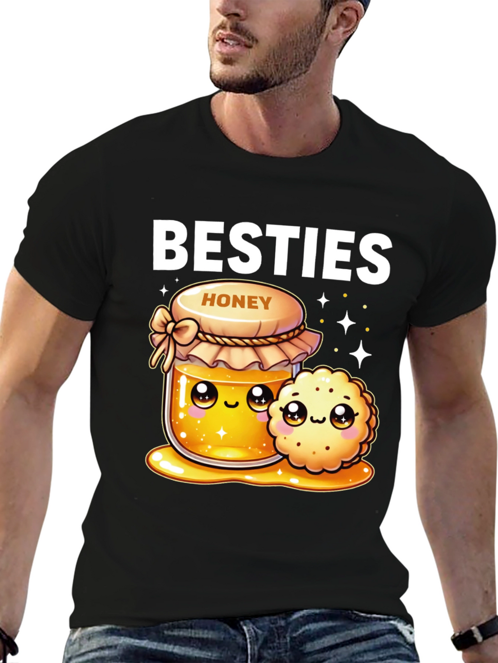Besties Honey & Cracker Graphic Tee