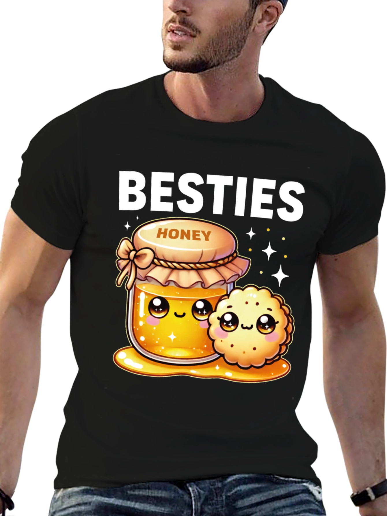Besties Honey & Cracker Graphic Tee