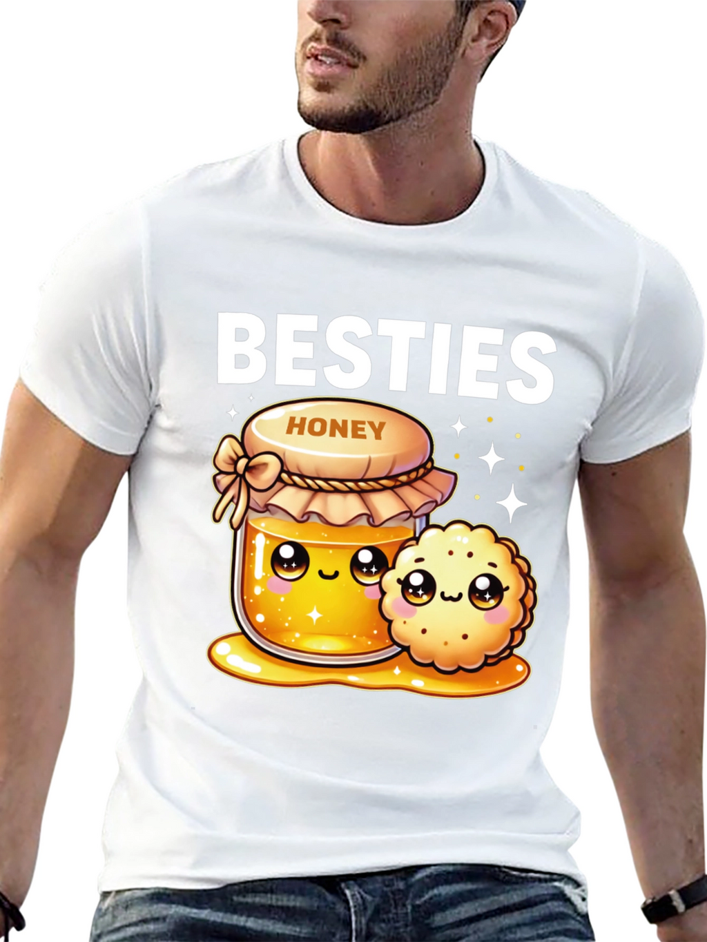 Besties Honey & Cracker Graphic Tee