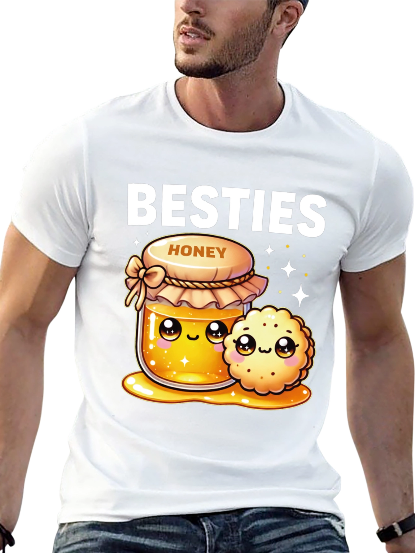 Besties Honey & Cracker Graphic Tee