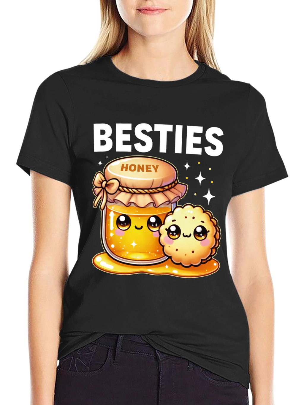 Besties Honey & Cracker Graphic Tee