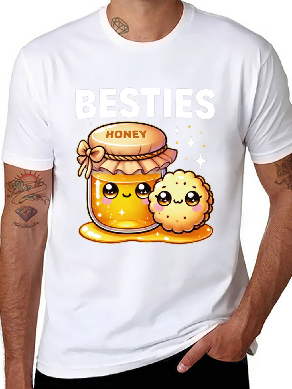 Besties Honey & Cracker Graphic Tee