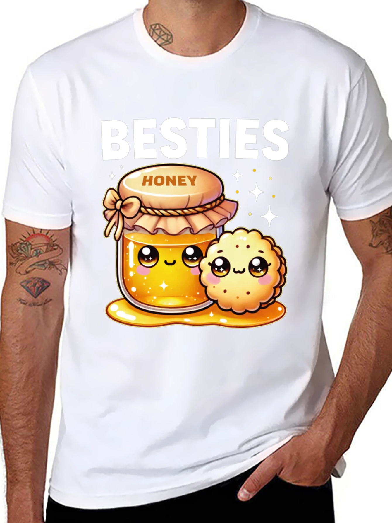 Besties Honey & Cracker Graphic Tee