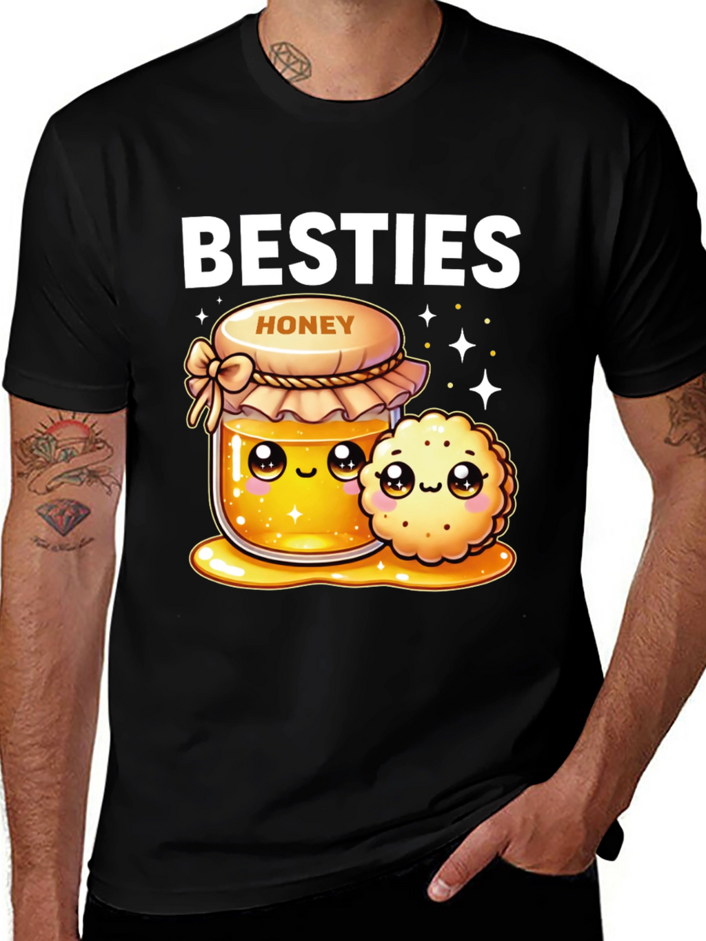 Besties Honey & Cracker Graphic Tee