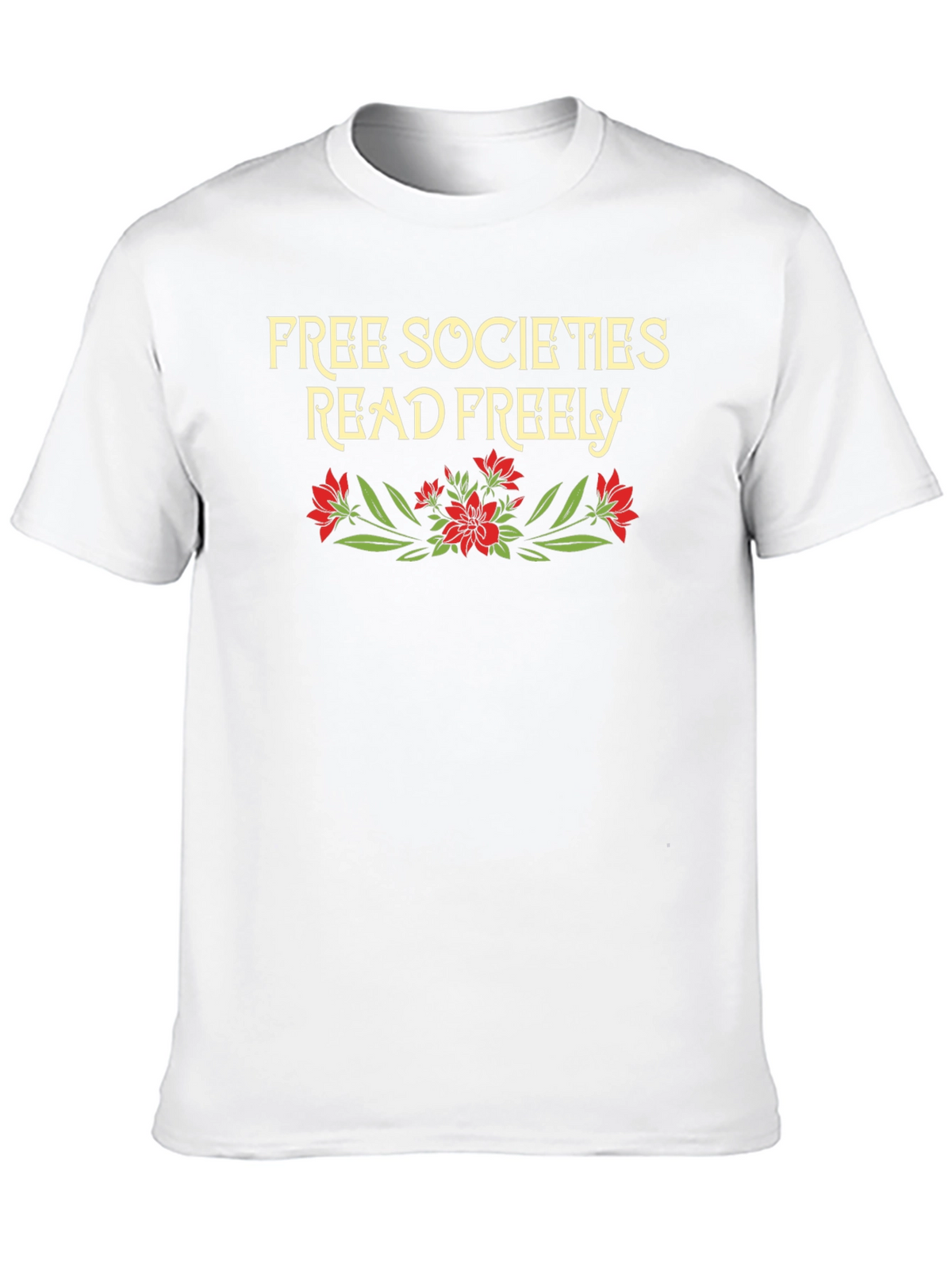 Free Societies Read Freely Graphic Tee