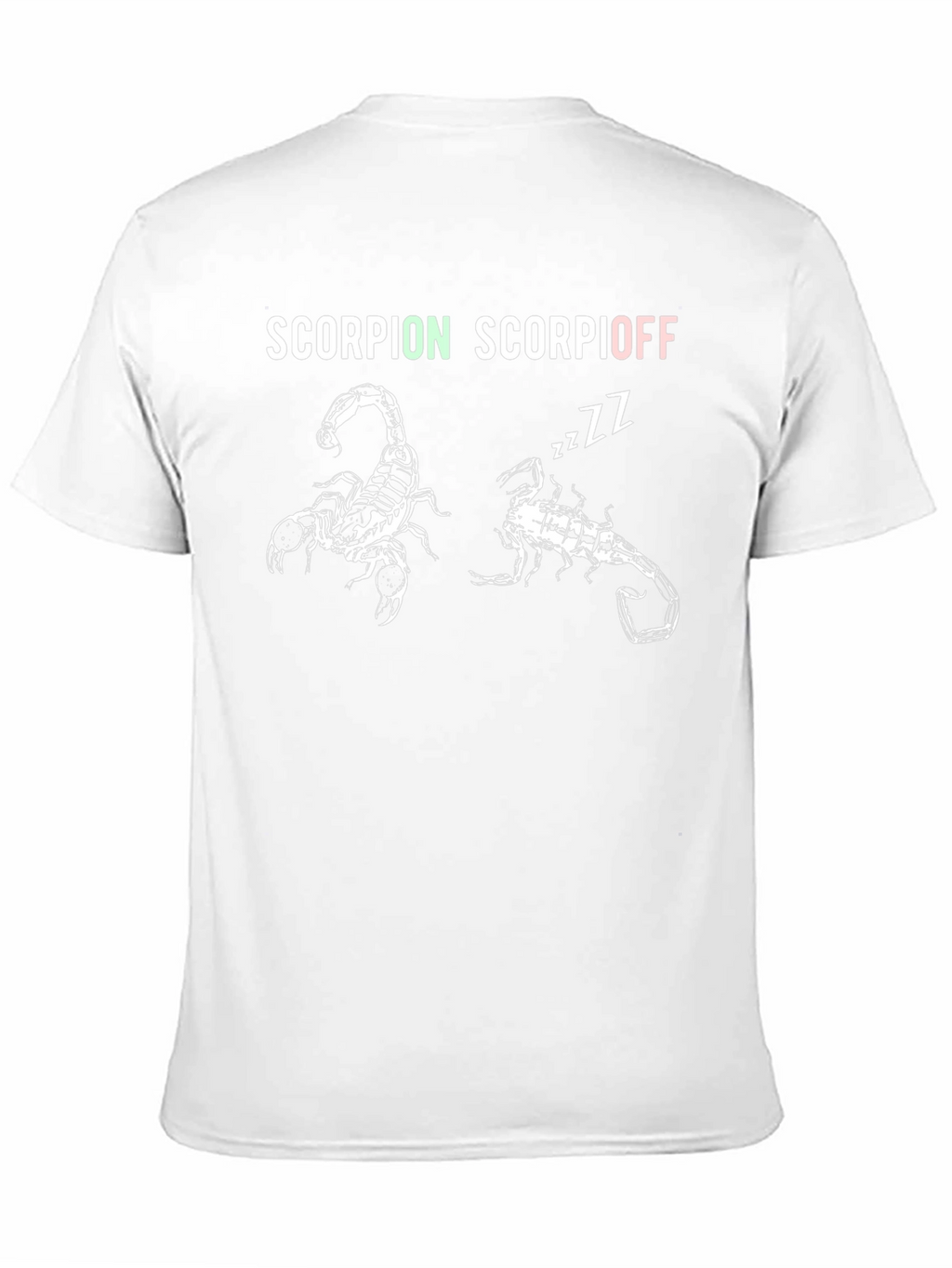 Scorpion Scorpioff Black Graphic T-Shirt