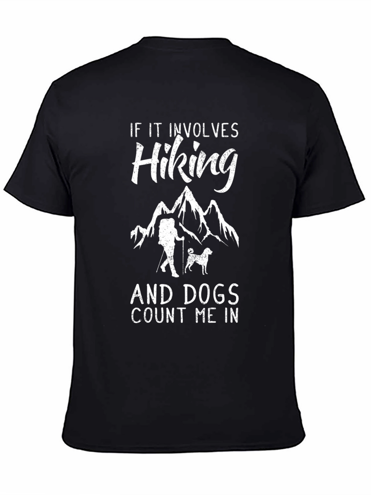 Hiking & Dogs Graphic Tee - Adventure Awaits!