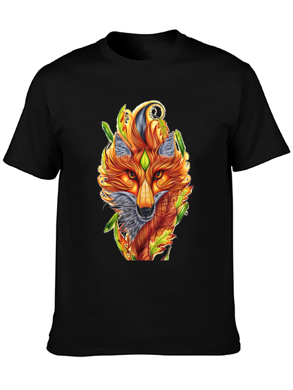 Fox Art T-Shirt - Unique Animal Design