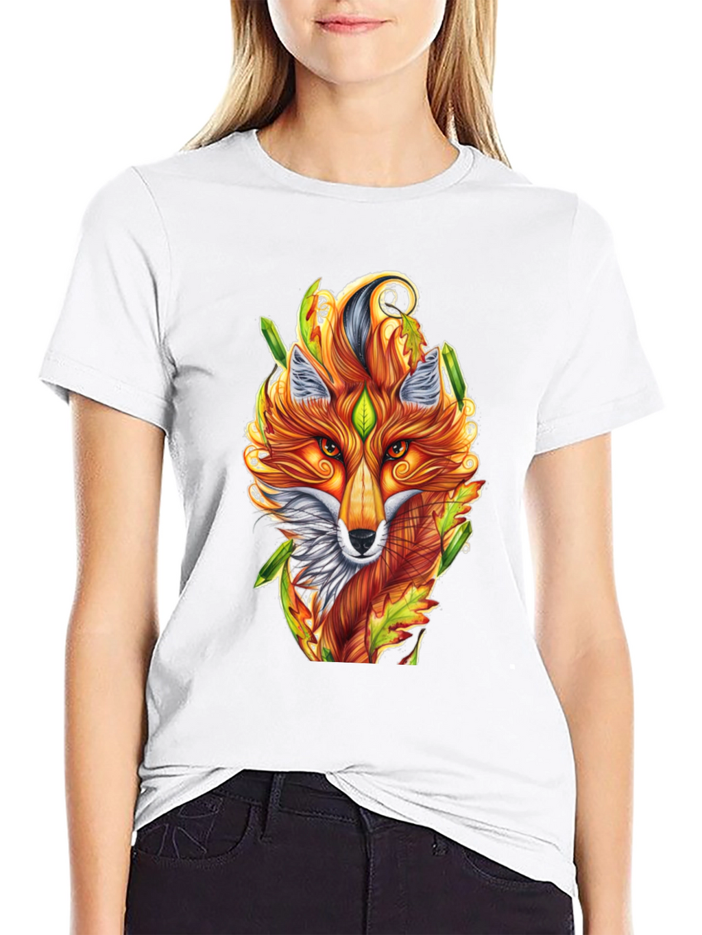 Fox Art T-Shirt - Unique Animal Design