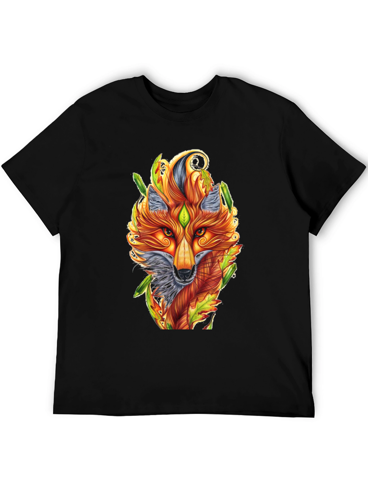 Fox Art T-Shirt - Unique Animal Design