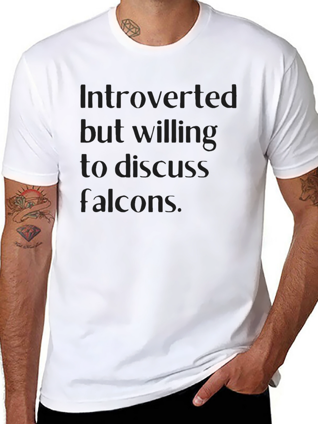 Introverted Falcon Fan T-Shirt