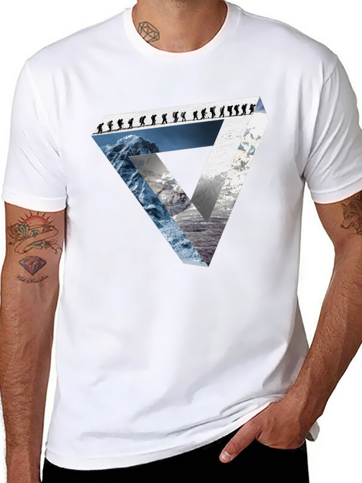 Mountain Adventure Triangle Tee