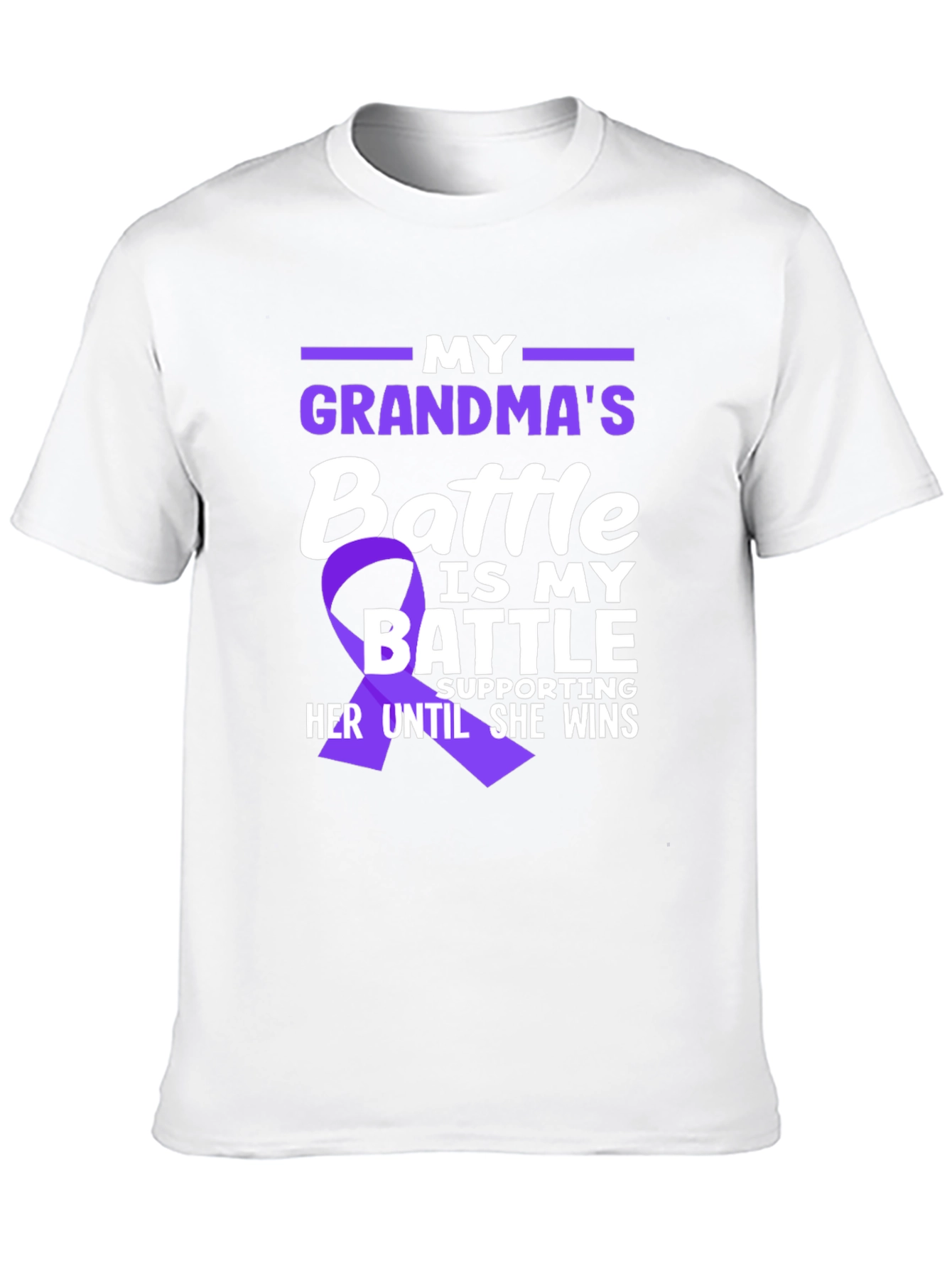 Grandmas Battle T-Shirt - Support Awareness