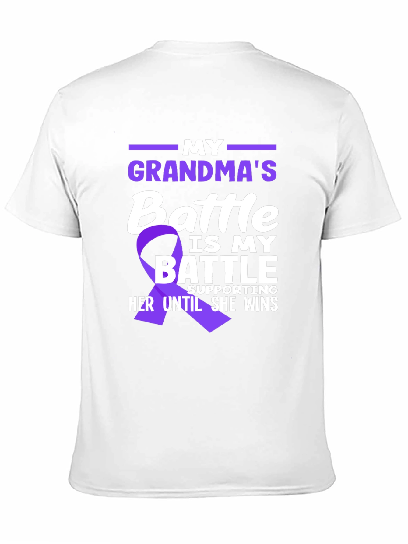 Grandmas Battle T-Shirt - Support Awareness