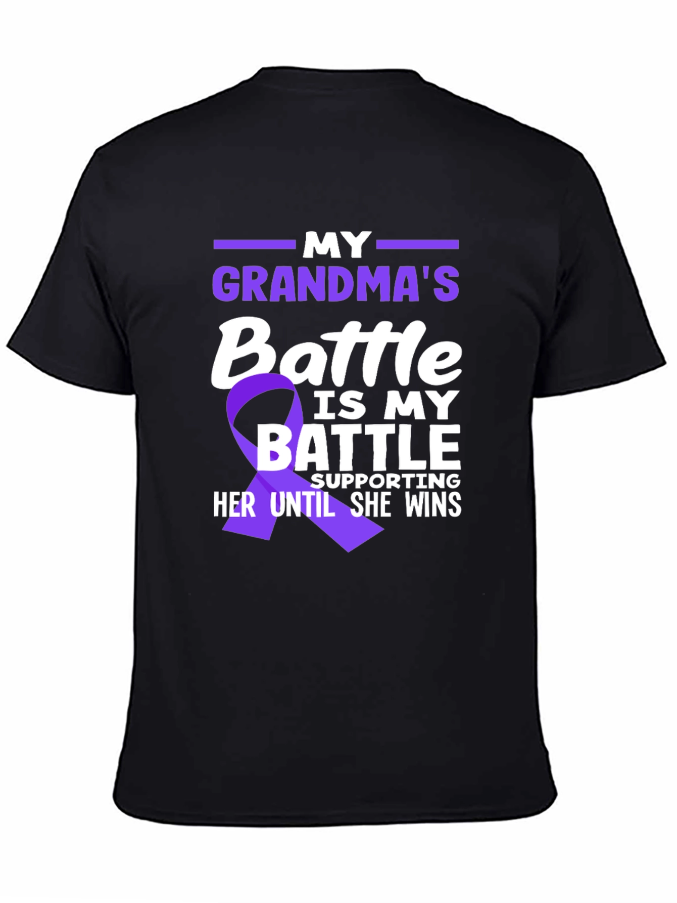 Grandmas Battle T-Shirt - Support Awareness
