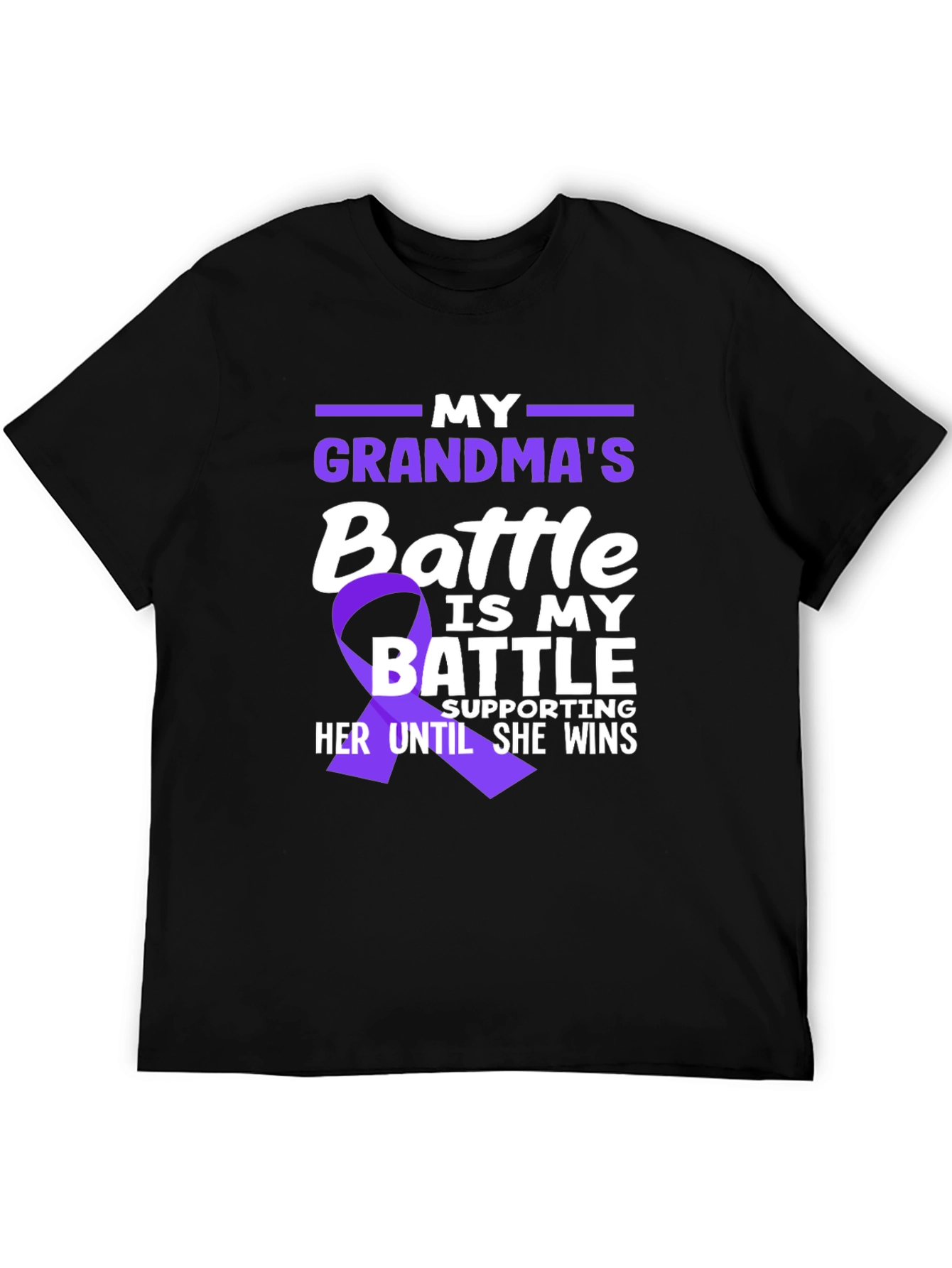 Grandmas Battle T-Shirt - Support Awareness