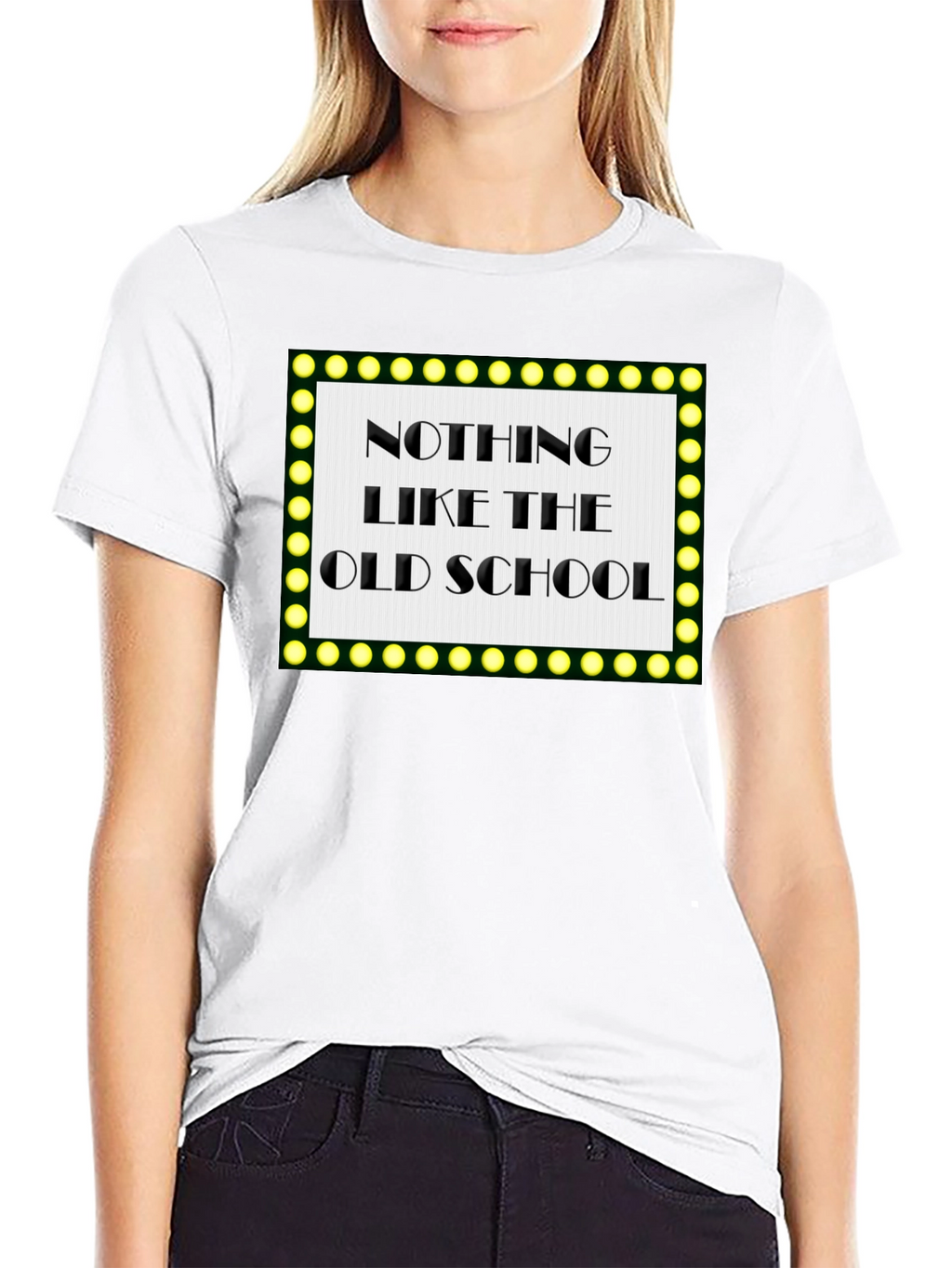 Retro Style Nothing Like the Old School Black T-Shirt