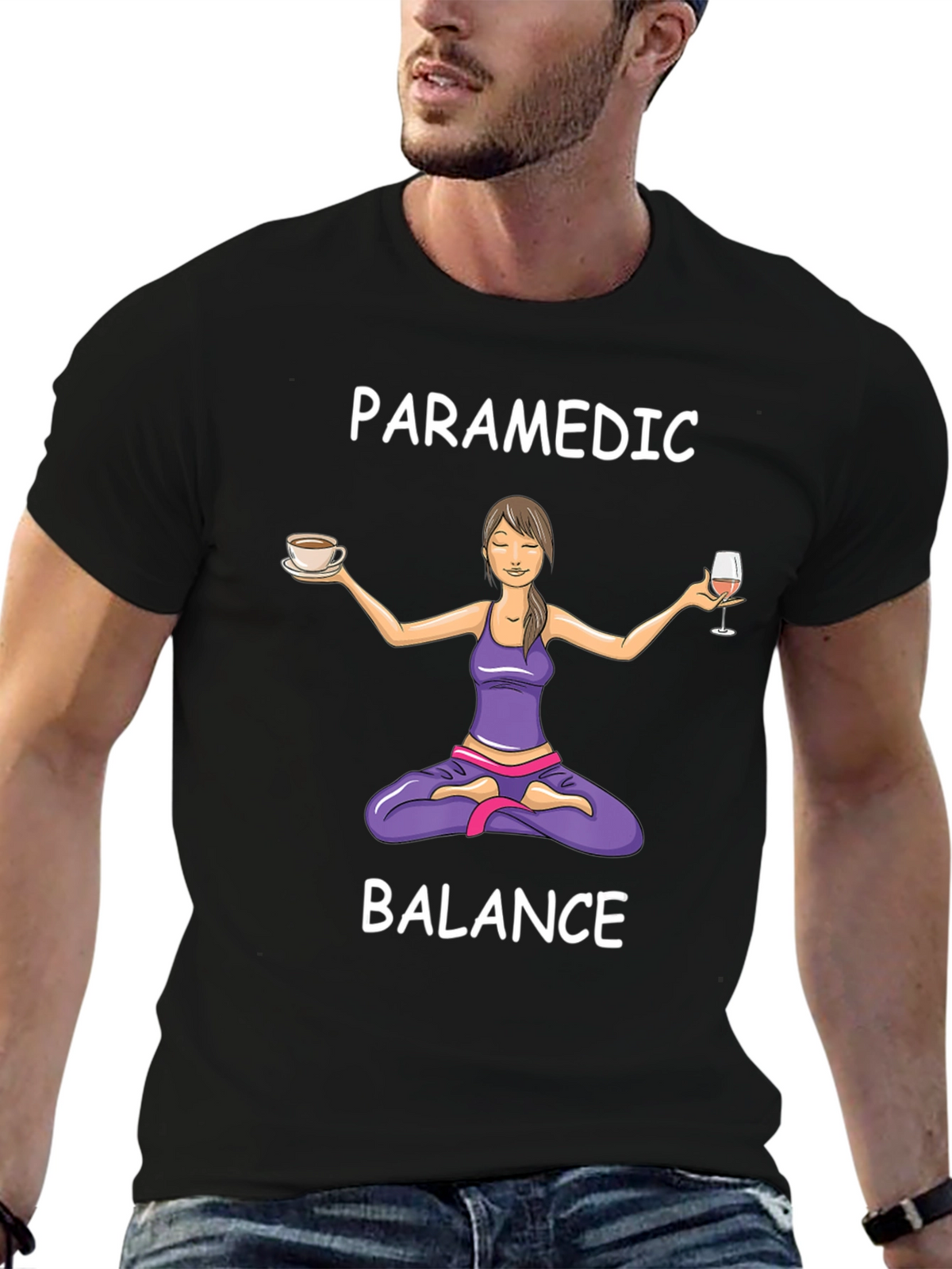 Paramedic Balance Graphic Tee - Comfortable & Stylish