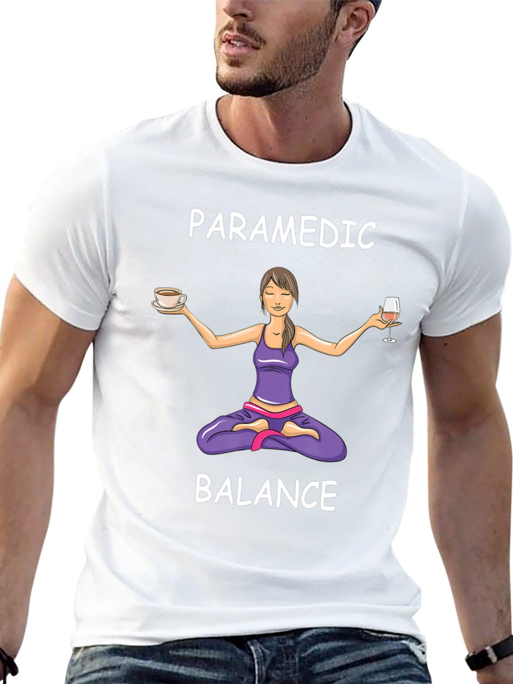 Paramedic Balance Graphic Tee - Comfortable & Stylish