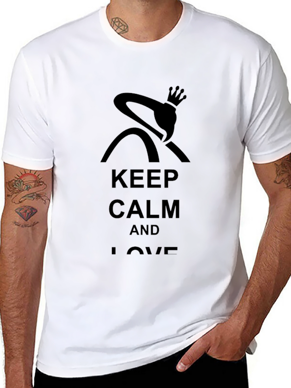 Keep Calm & Love Swan T-Shirt