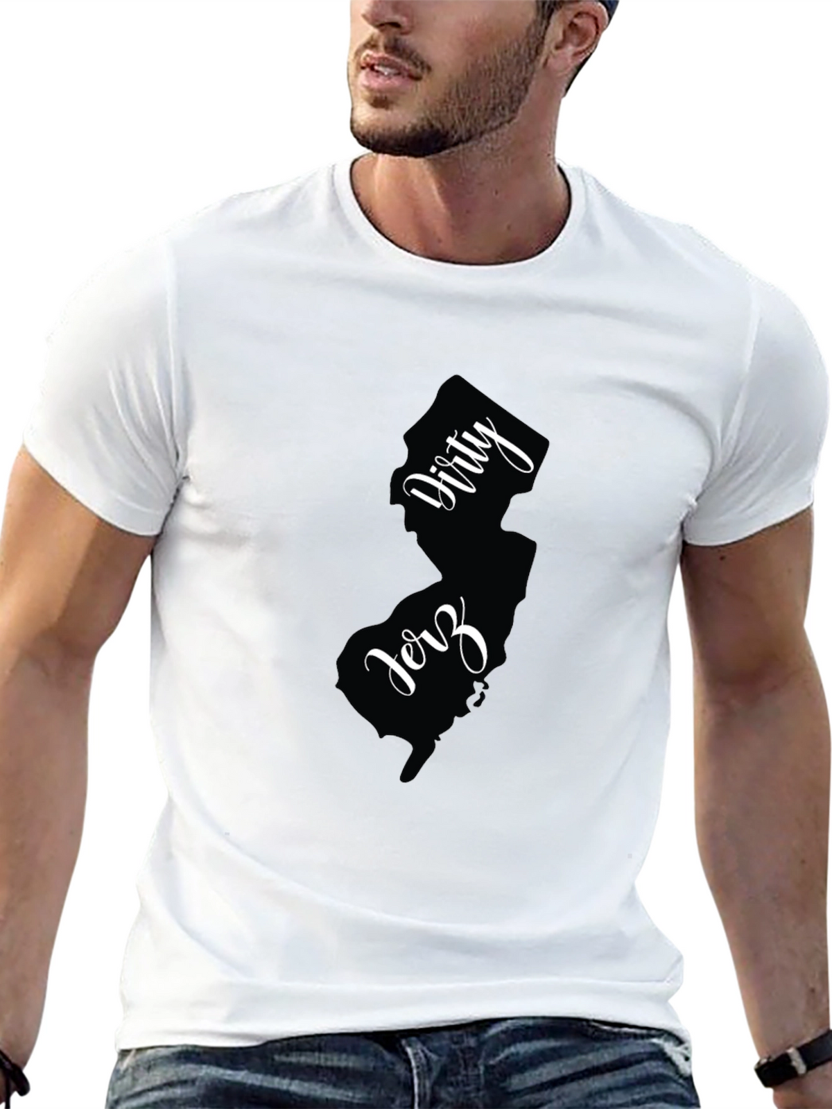 Dirty Jerz Graphic Tee - New Jersey Pride