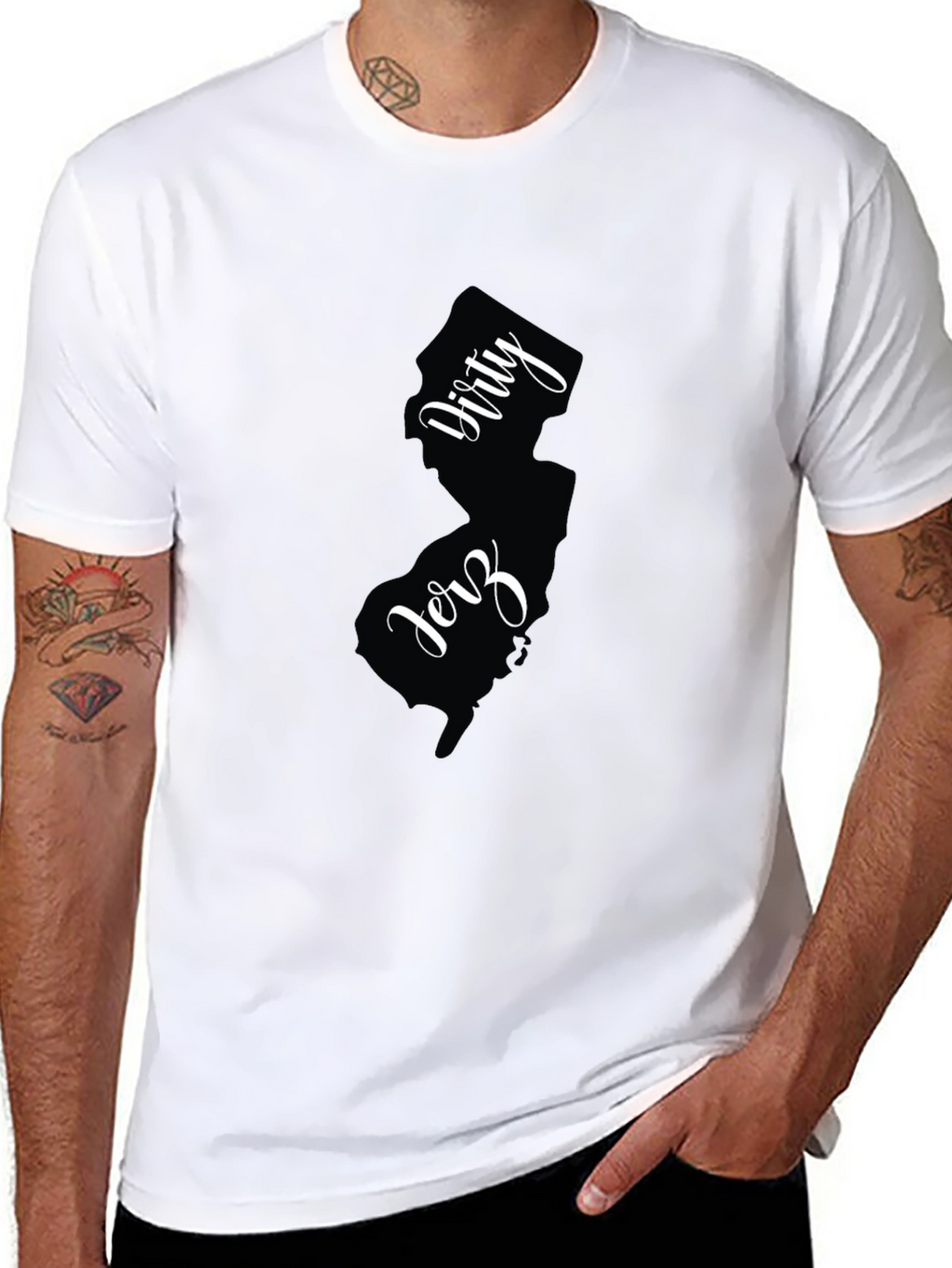 Dirty Jerz Graphic Tee - New Jersey Pride