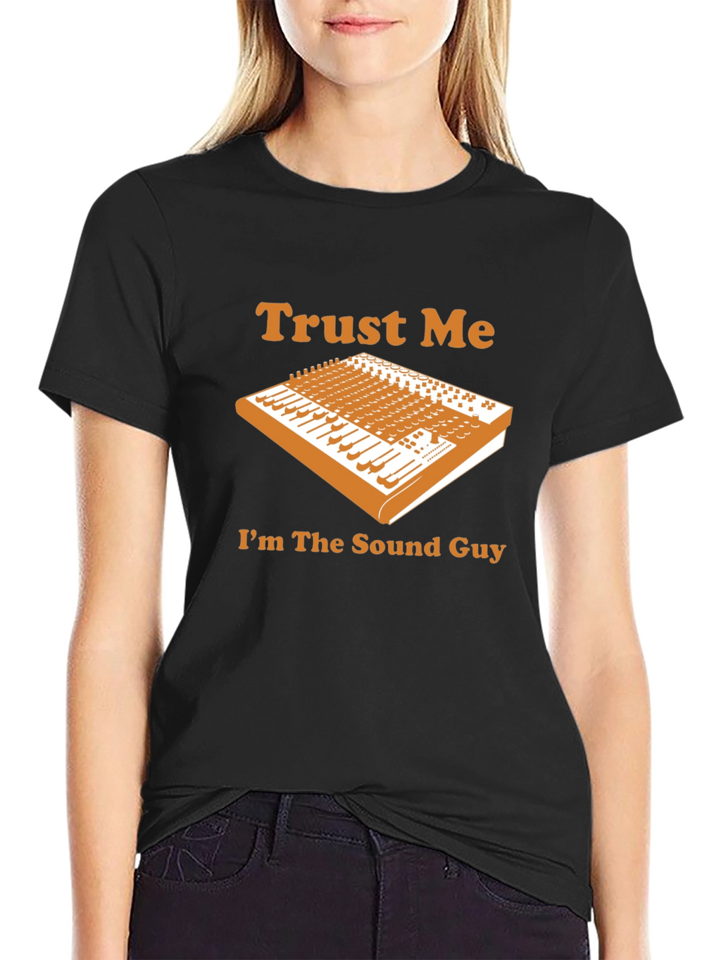 Trust Me Sound Guy Black T-Shirt