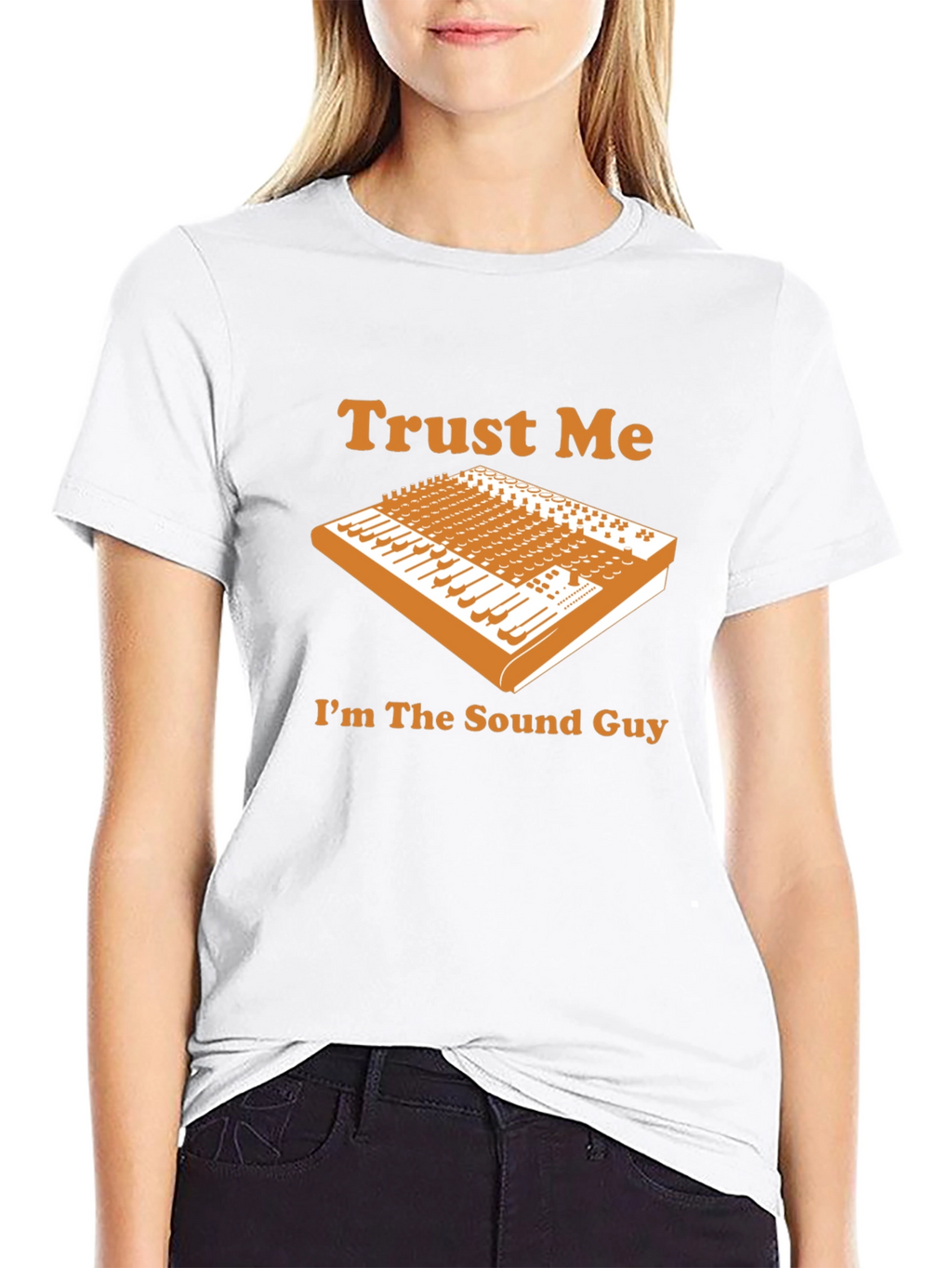 Trust Me Sound Guy Black T-Shirt