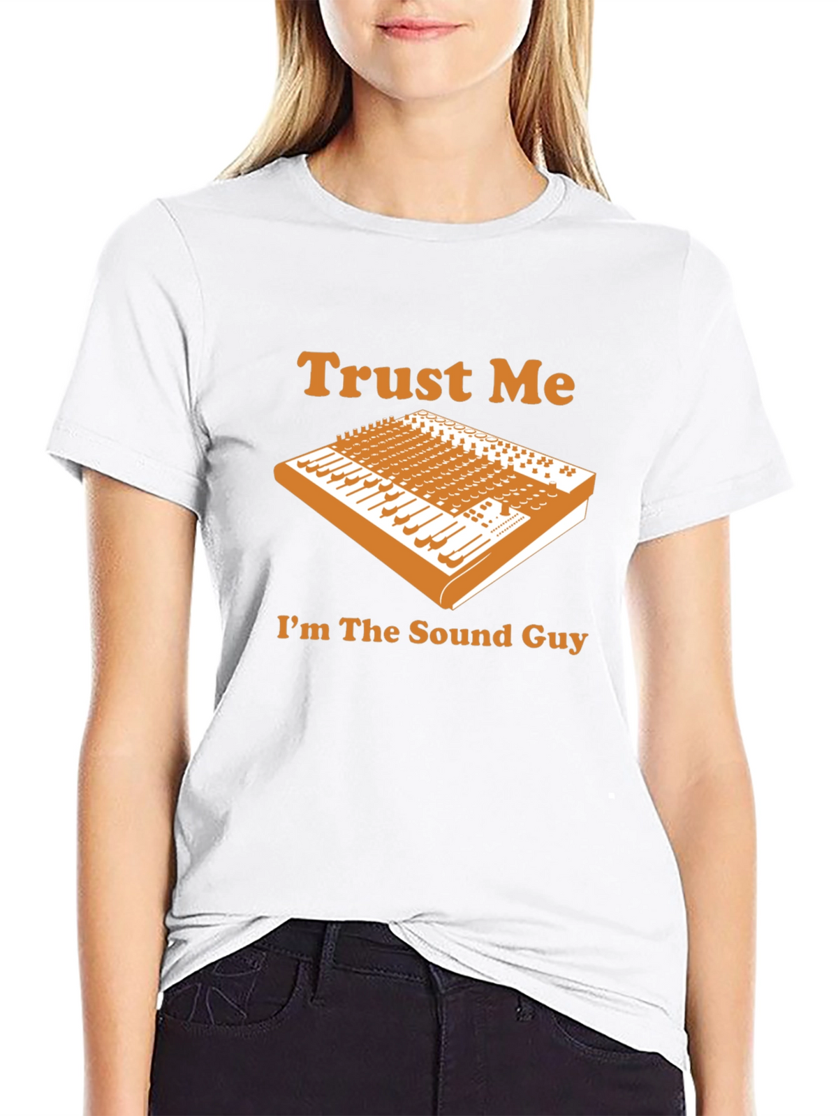 Trust Me Sound Guy Black T-Shirt