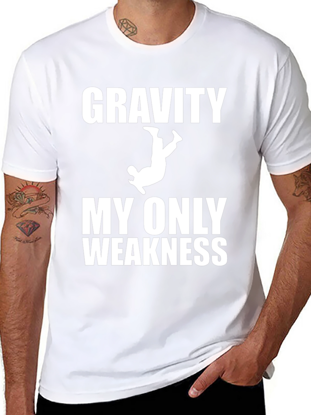 Gravity My Only Weakness Black T-Shirt