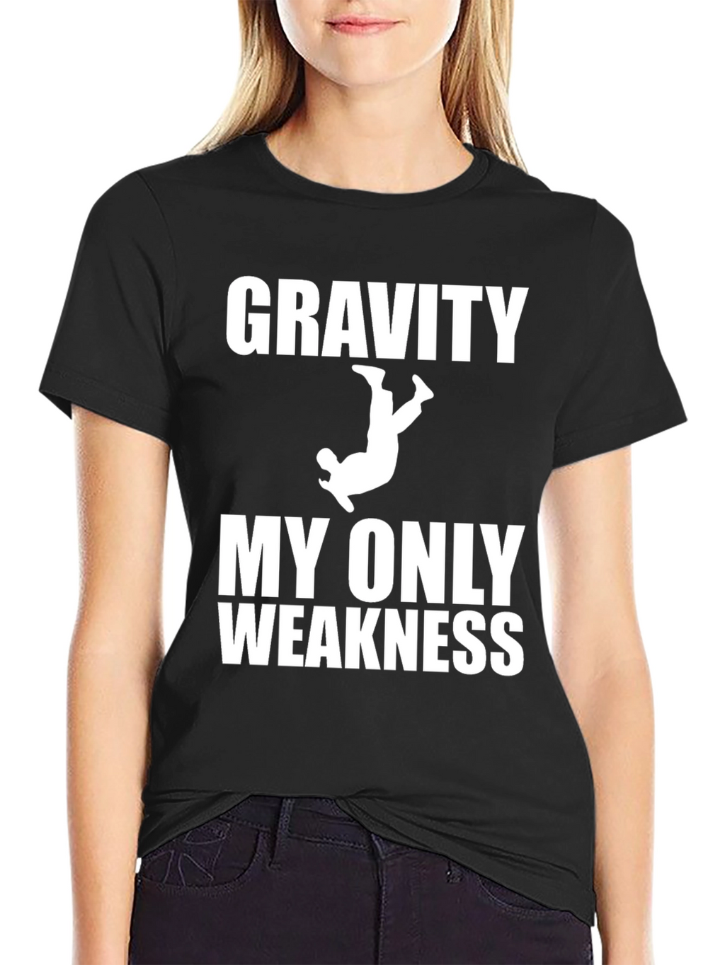 Gravity My Only Weakness Black T-Shirt