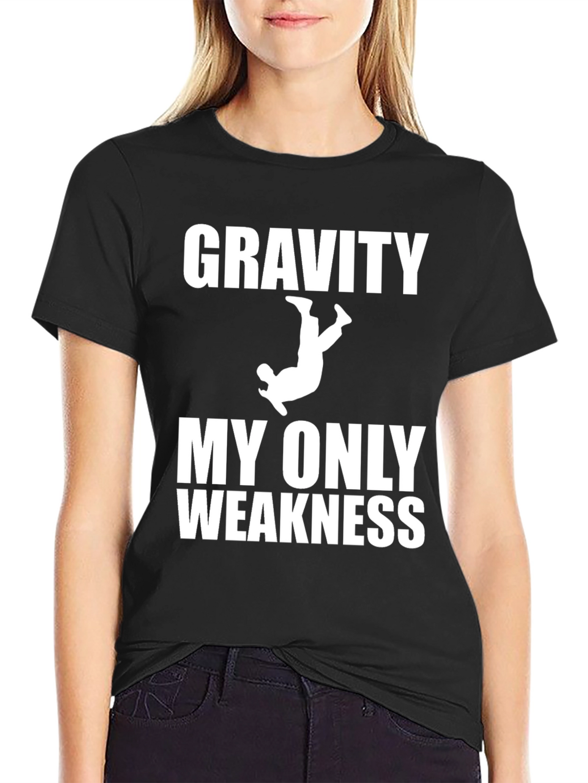 Gravity My Only Weakness Black T-Shirt