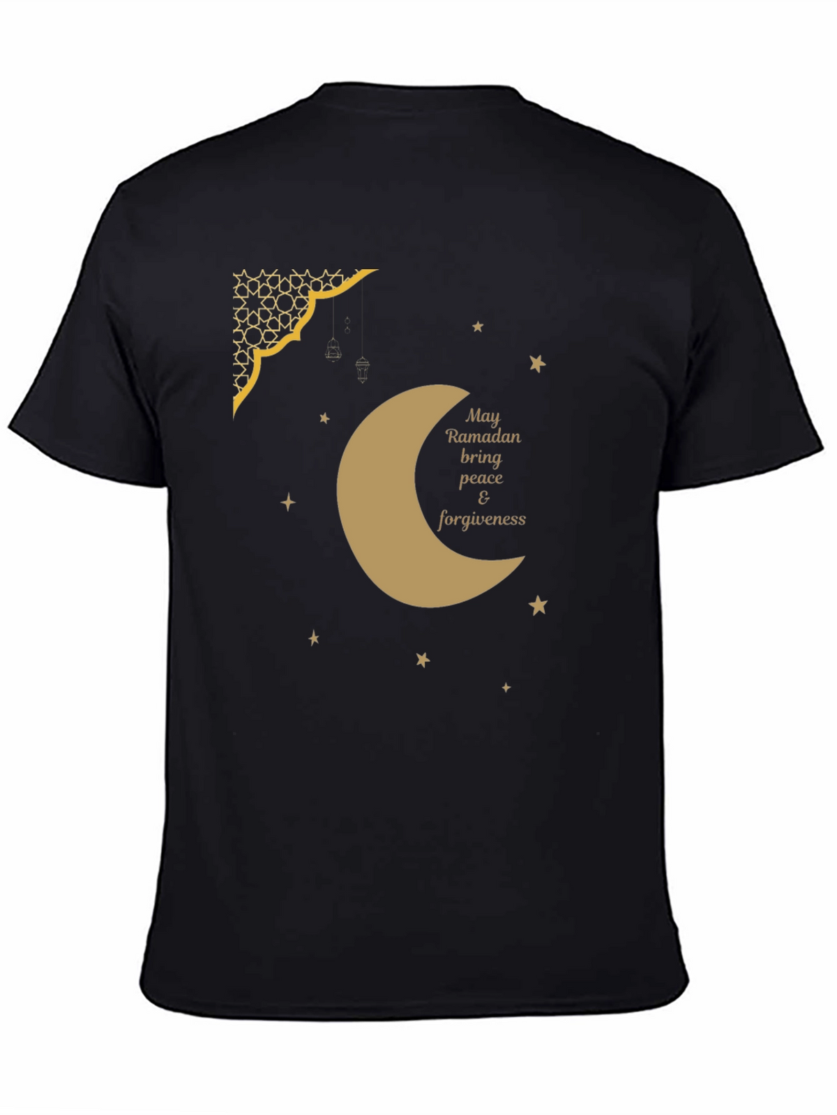 Ramadan Peace T-Shirt - Black