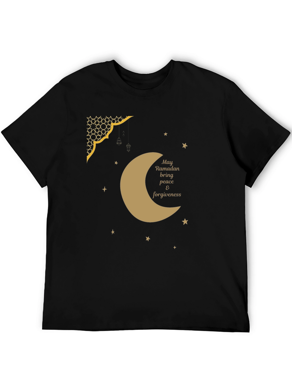 Ramadan Peace T-Shirt - Black