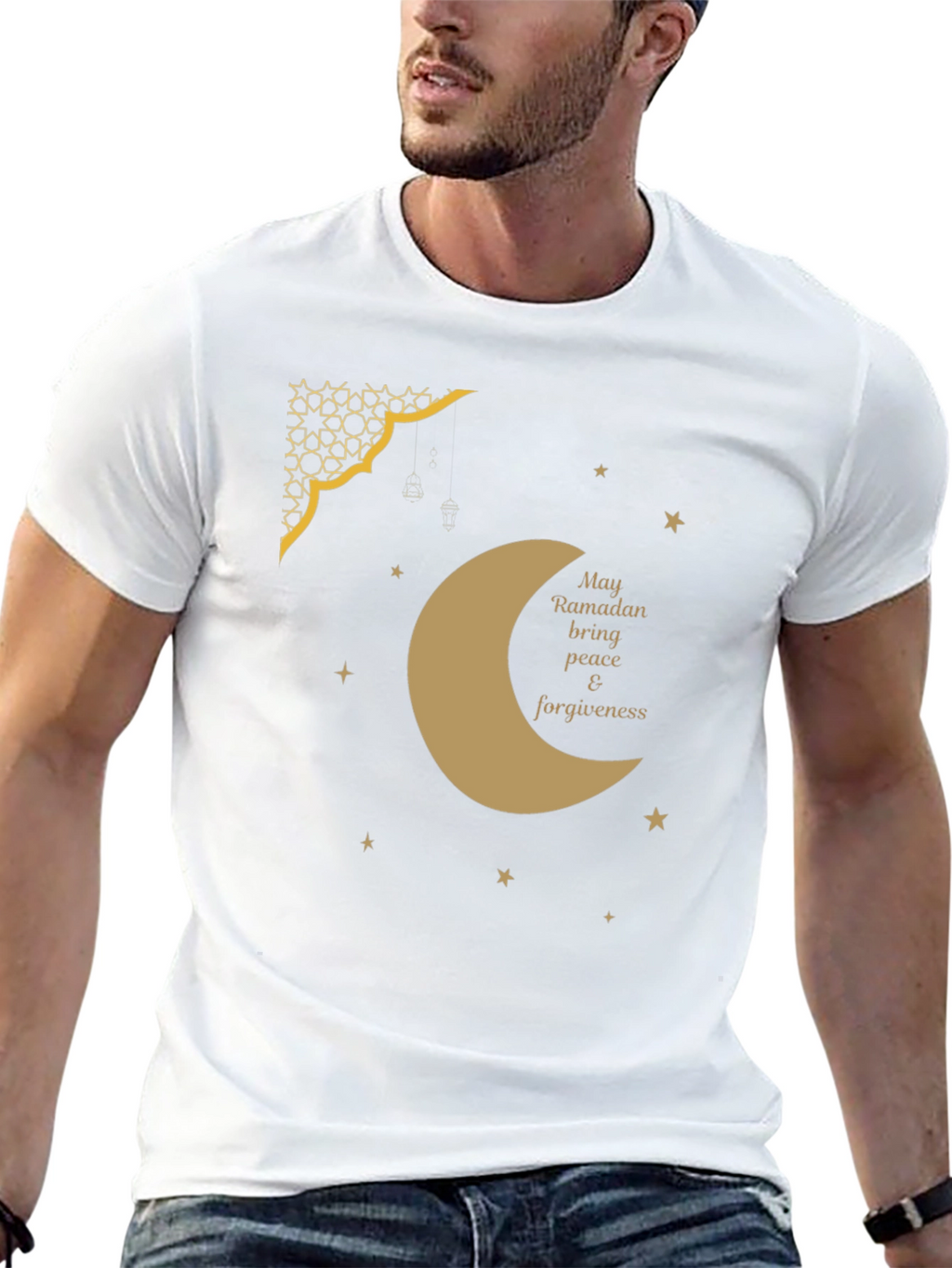 Ramadan Peace T-Shirt - Black