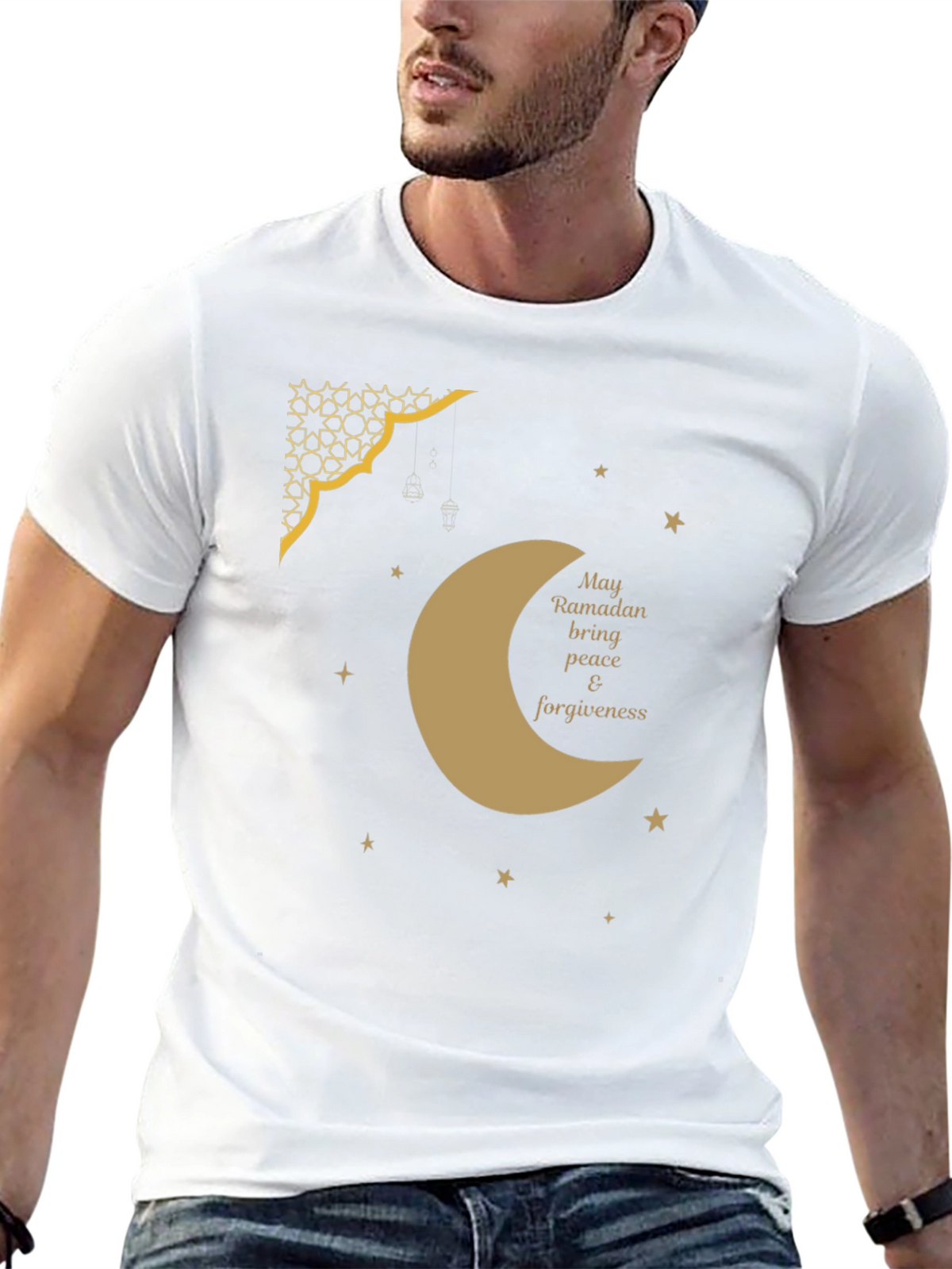 Ramadan Peace T-Shirt - Black