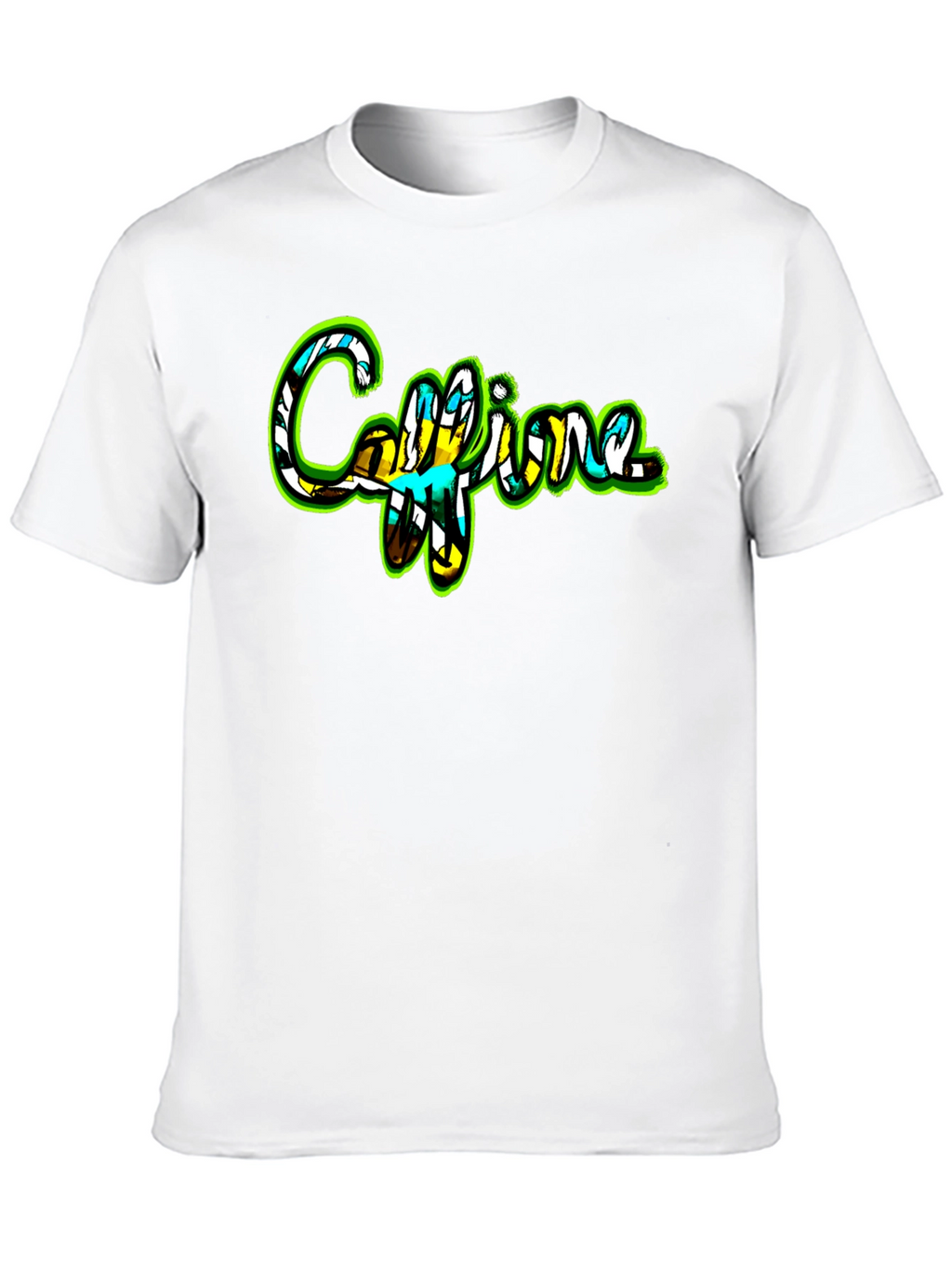 Caffeine Graphic T-Shirt - Black