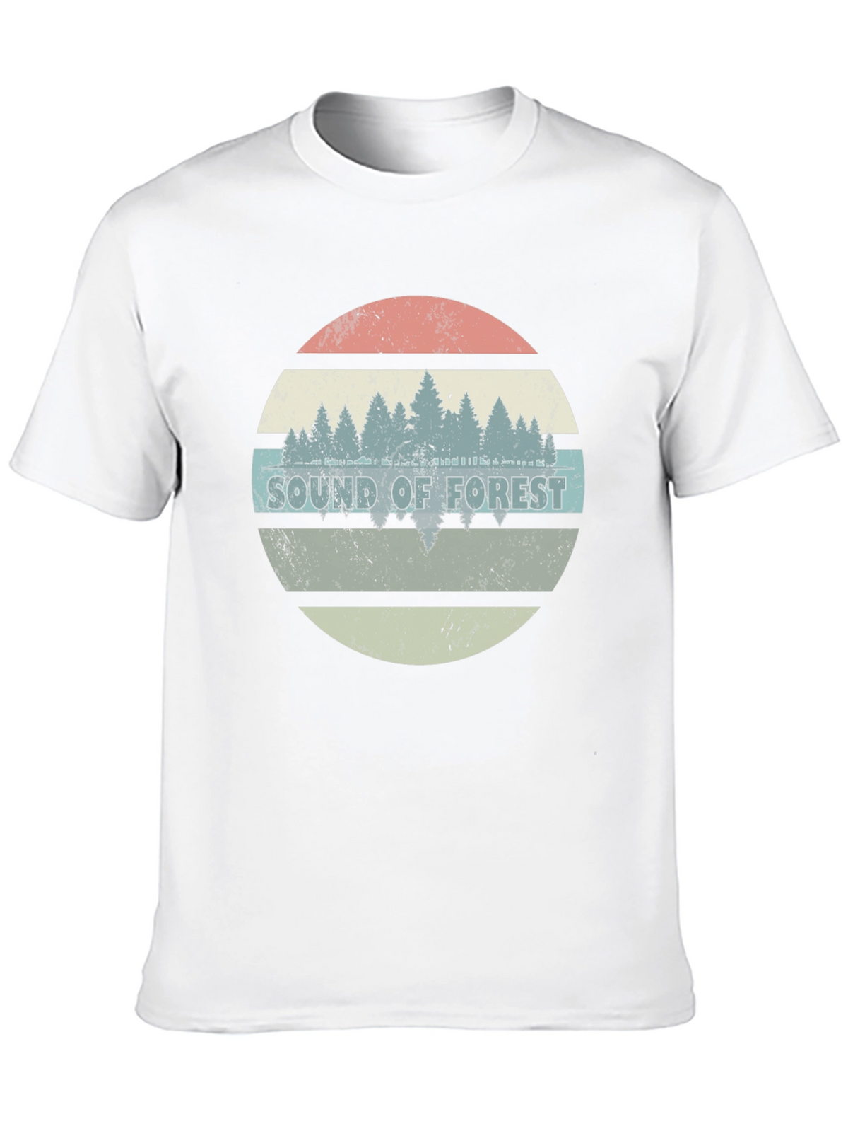 Sound of Forest Graphic Tee - Black
