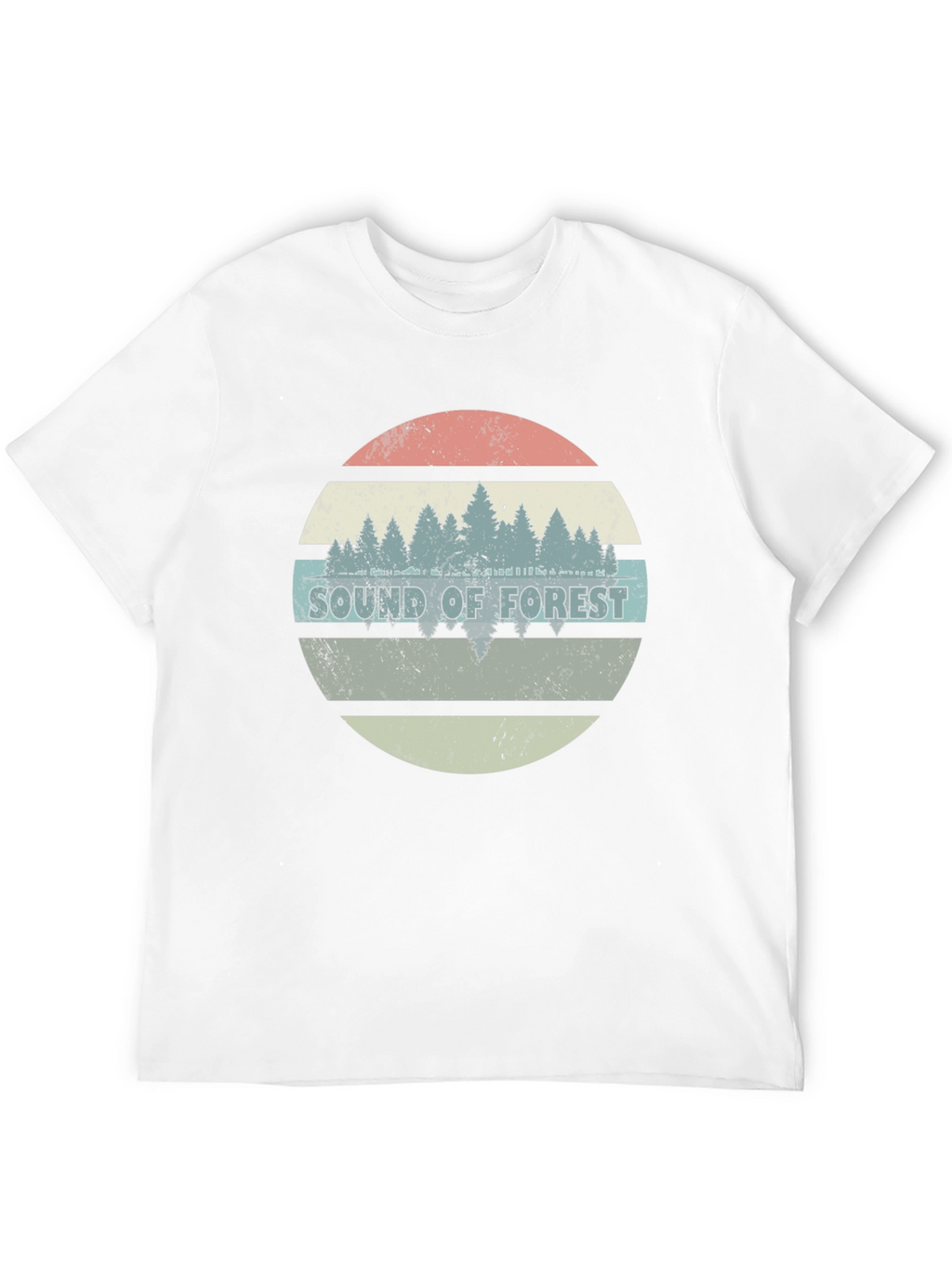 Sound of Forest Graphic Tee - Black